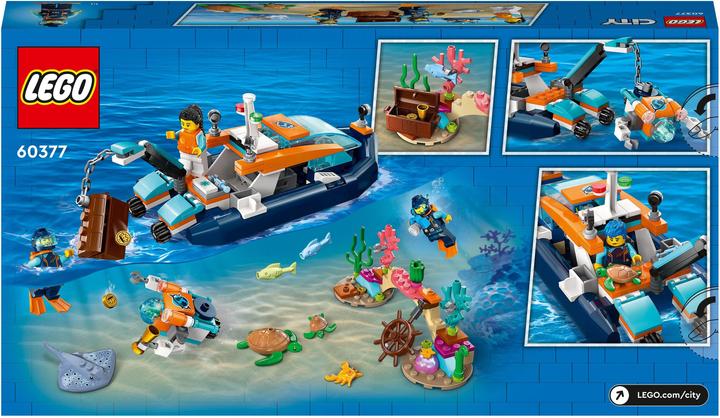 Produktbild LEGO Meeresforscher-Boot (60377, LEGO City)