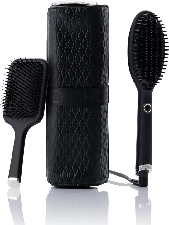 Produktbild ghd Iced Luxe Collection - Glide Geschenkset - Smoothing Hot Brush (Glättbürste)