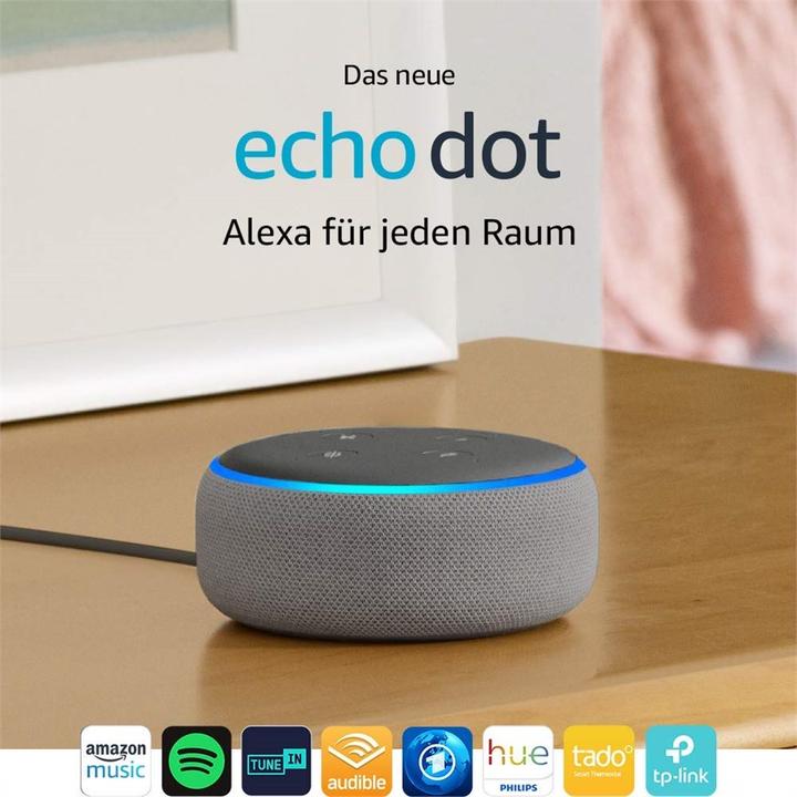 Produktbild Amazon Echo Dot (3. Gen) (Amazon Alexa, IFTTT)