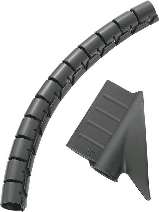 Produktbild KSS MX-KLT32SL Kabelschlauch 32mm (max) Silber 5m (Kabelschlauch, 500 cm)