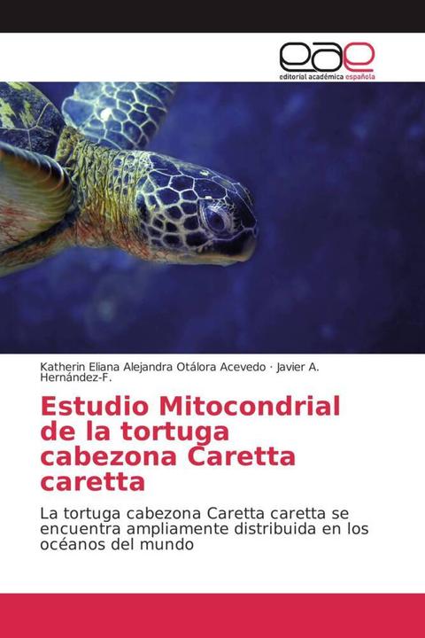 Produktbild Estudio Mitocondrial de la tortuga cabezona Caretta caretta (Katherin Eliana Alejandra Otálora Acevedo, Javier A. Hernández-F., 2014)