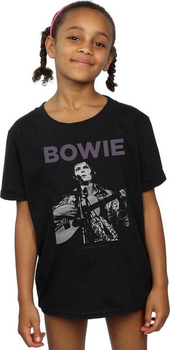 Produktbild David Bowie Rock Poster TShirt Mädchen (128)
