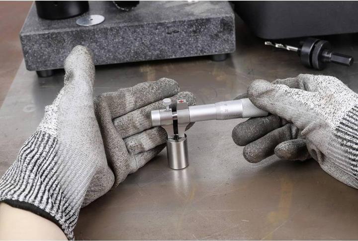 Produktbild Dasqua 4911-8110 Innenmikrometer mit Kontrollmass 25 - 50mm Ablesung: 0.01mm (mm)