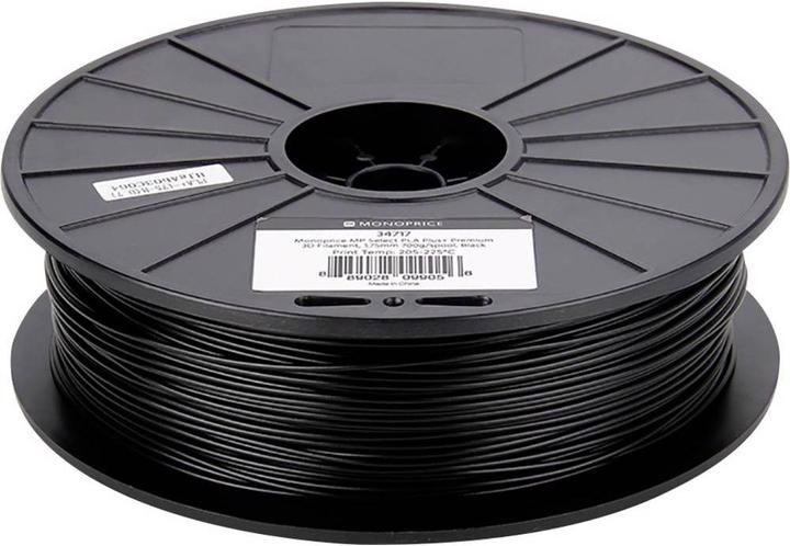 Immagine prodotto Monoprice Filamento Premium Select PLA Plus (PLA+, 1.75 mm, 1000 g, Nero)