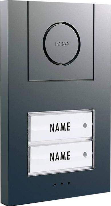 Actual product image M-E 41191 Door intercom system wired outdoor unit 2-family house (Cable)