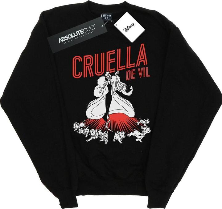 Disney Cruella De Vil Dalmatians Sweatshirt Jungen