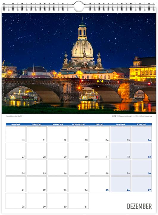 Image du produit Einschreibkalender Dresden und Schsische Schweiz 2026 (30 x 40 cm, Non contraignant, Allemand)