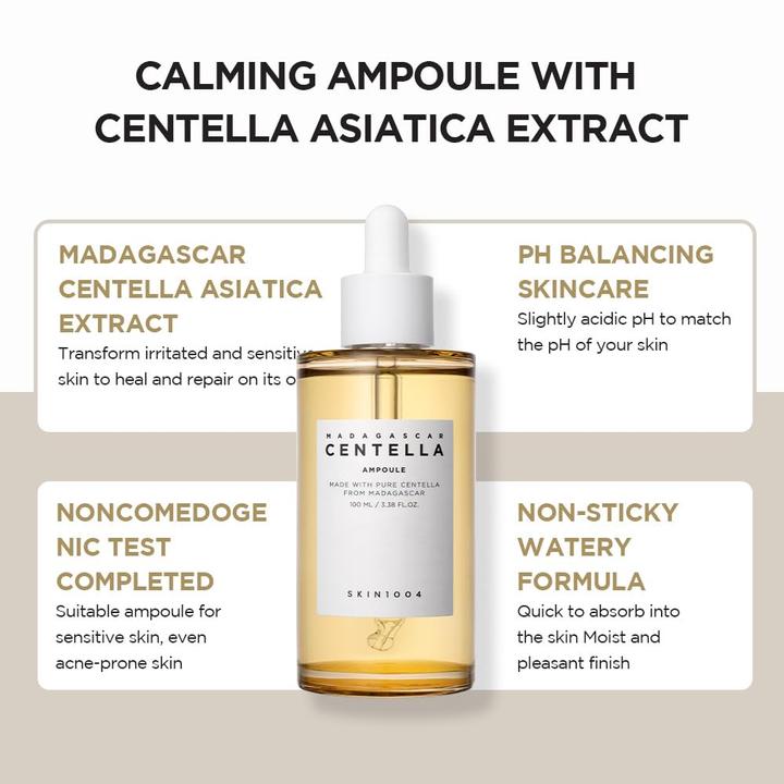 Nutritional values and ingredients Skin1004 Madagascar Centella Ampoule (100 ml)