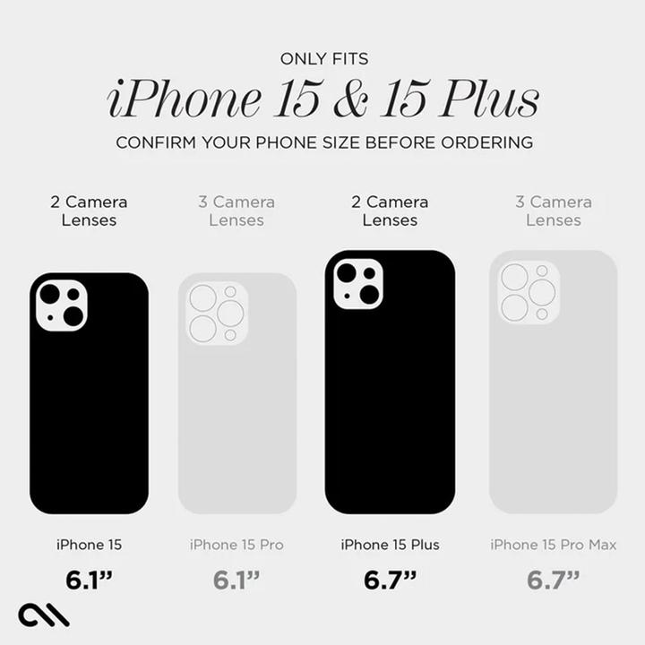 Image du produit Case-Mate iPhone 15 (1 pièce(s), Apple iPhone 15)