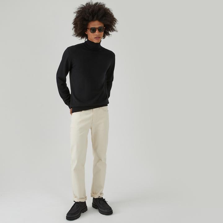 Produktbild La Redoute Collections Rollkragenpullover aus 100% Merinowolle (S)