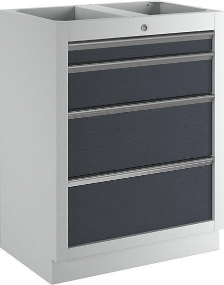 Image du produit kaiserkraft Meuble bas à tiroirs (68 cm, 91 cm)