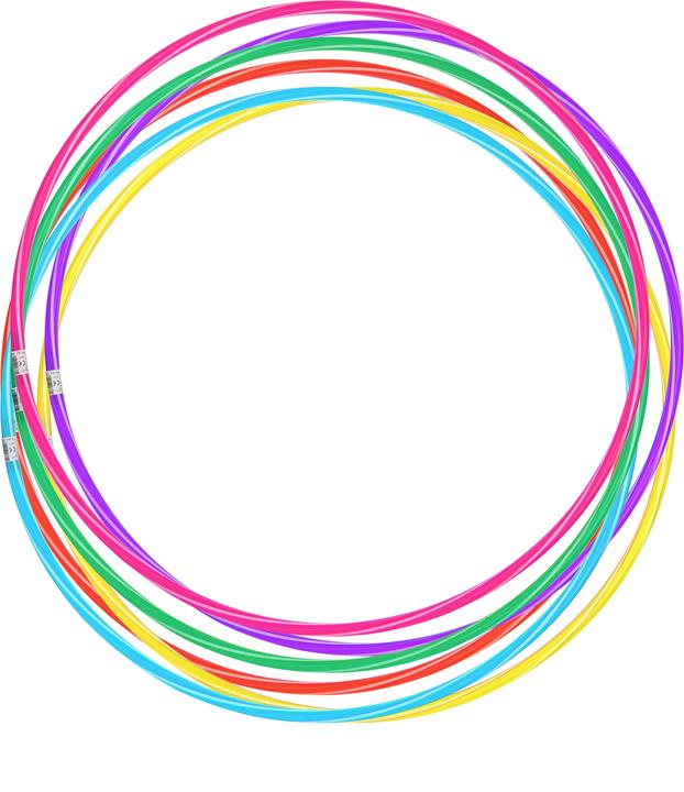 Actual product image Idena Hula Hoop 60cm 6 assorted colours (60 cm)