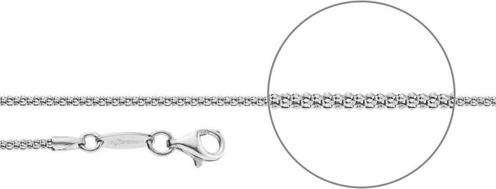 Der Kettenmacher Koreanerkette bombiert (Silber, 50 - 70 cm)