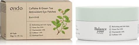 Image du produit Ondo Caffeine et green tea antioxydant (Sticks de soin, Jour + nuit)