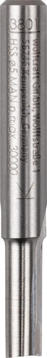 Actual product image wolfcraft wolfcraft 1 Nutfräser HSS S=6mm ø10x20mm