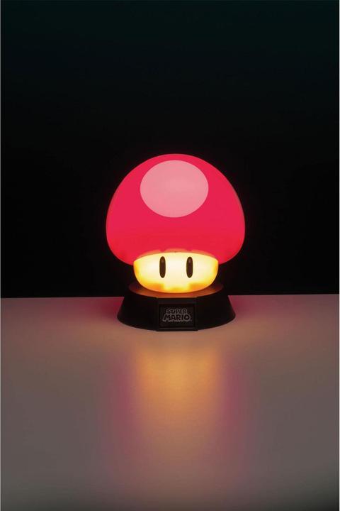 Actual product image Paladone Products Super Mario Lamp Power-Up Mushroom