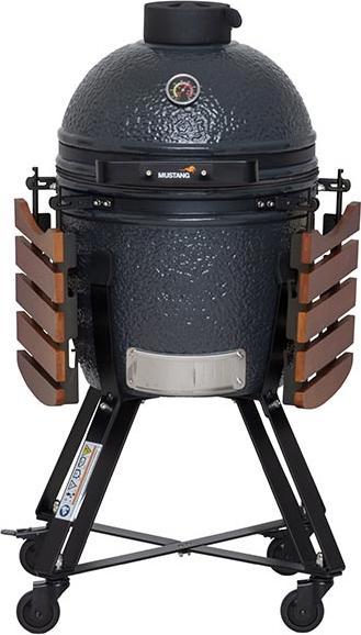 Mustang Grill Kamado M Charcoal Barbecue Superficie (diametro)=380mm Grigio (380 mm)
