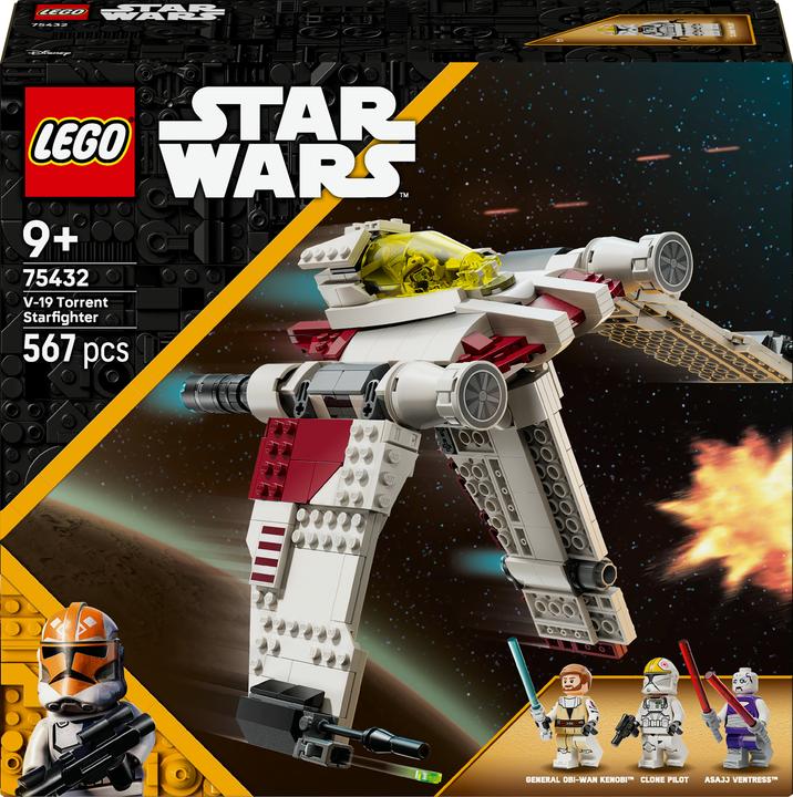 Productafbeelding LEGO V-19 Torrent starfighter (75432, LEGO Star Wars)