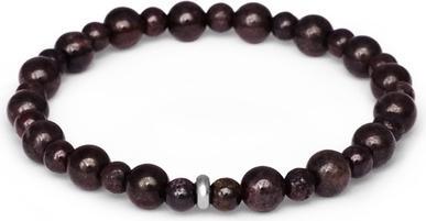 Beneto Garnet bead bracelet MINK155/17