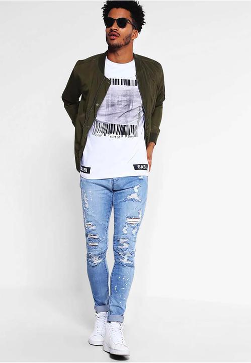 Actual product image Cayler & Sons C&S Paneled Denim Pants - 6560 (L)