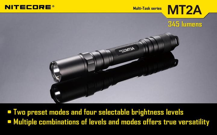 Image du produit Nitecore Mt2a (15.50 cm, 345 lm)