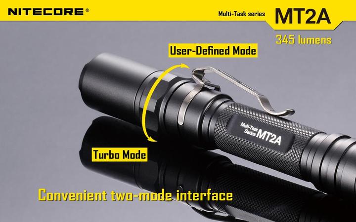 Image du produit Nitecore Mt2a (15.50 cm, 345 lm)