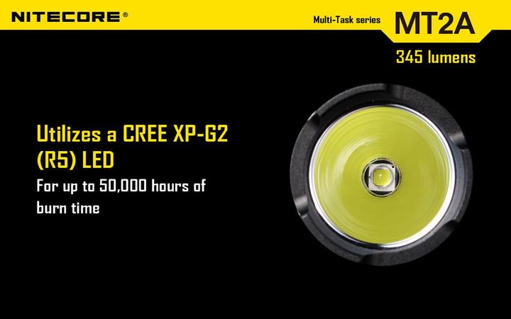 Image du produit Nitecore Mt2a (15.50 cm, 345 lm)
