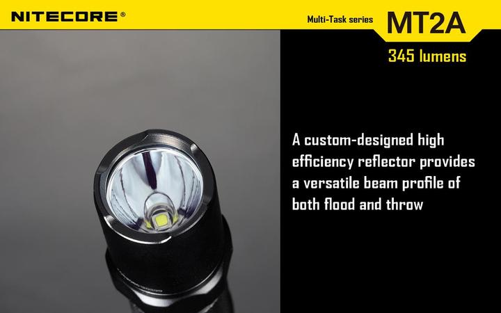 Image du produit Nitecore Mt2a (15.50 cm, 345 lm)