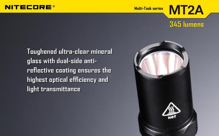 Image du produit Nitecore Mt2a (15.50 cm, 345 lm)