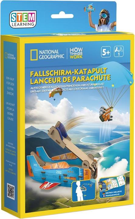 Actual product image Cubicfun Fallschirm-Katapult