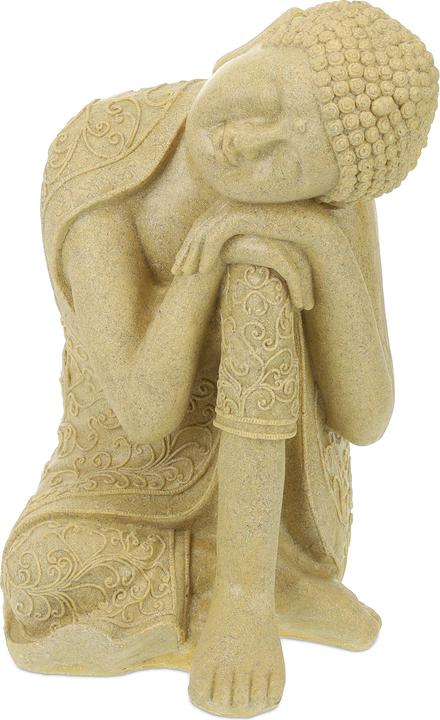 Immagine prodotto Relaxdays Statua del Buddha 60cm con testa piegata