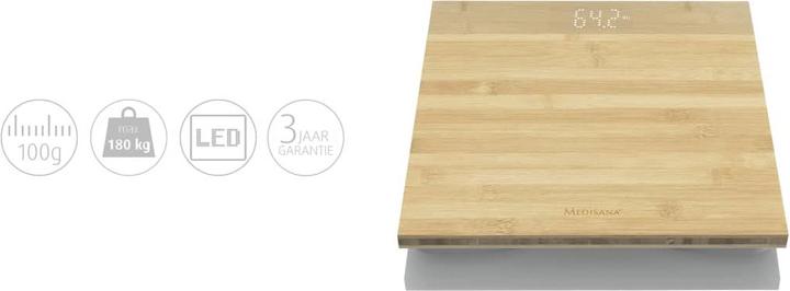 Immagine prodotto Medisana PS440 Bambù (180 kg)