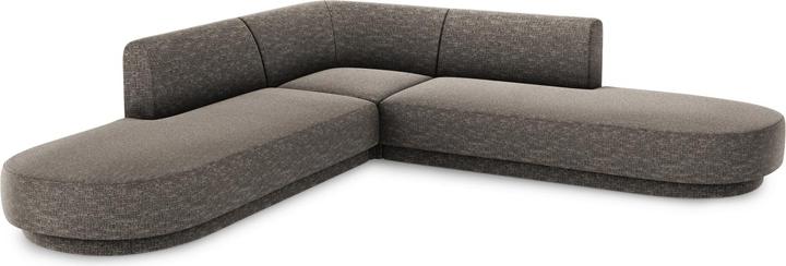 Actual product image Micadoni Symmetrical Corner Sofa, "Miley", 5 Seats, 248x248x70Made in Europe (Corner sofa)