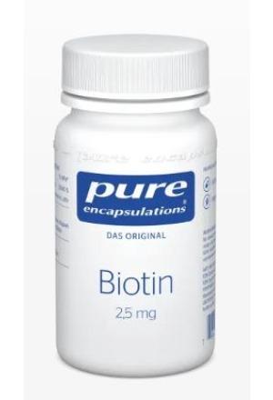Actual product image Pure encapsulations Biotin capsules (60 Piece, Capsules, 26 g)