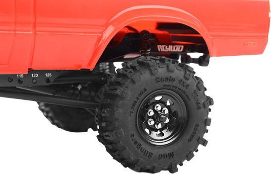 Produktbild Rc4Wd Felgen Stock Beadlock 0.7 Stahl Schwarz, 4 Stück