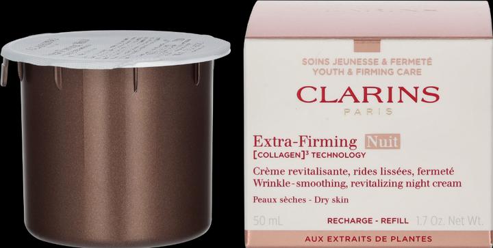 Immagine prodotto Clarins Extra-Firming Nuit (COLLAGEN)³ TECHNOLOGY Crème Peaux sèches Refill (50 ml, Crema notte)