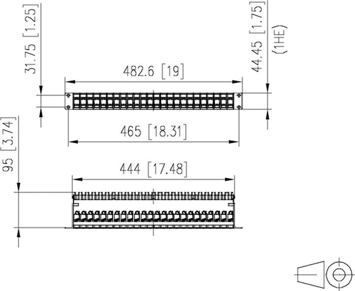 Immagine prodotto Metz Connect Pannello patch RJ-45 X 24