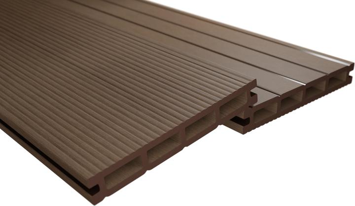 Produktbild ® 36m² Braun WPC Terrassendielen Komplettset