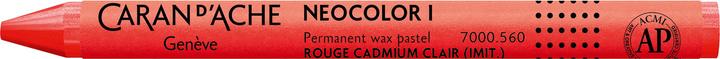 Actual product image Caran d'Ache Neocolor I (Cadmium red light, 1 x)
