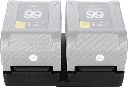 Actual product image Rolux Duo Mini V-Mount Battery Holder RL-AC16S (1 pcs., Battery + charger)