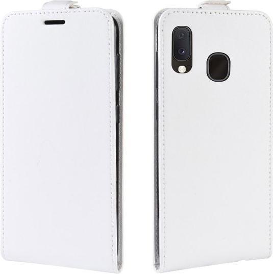 Actual product image MU Classic Leather flip case cover (Samsung Galaxy A20e)