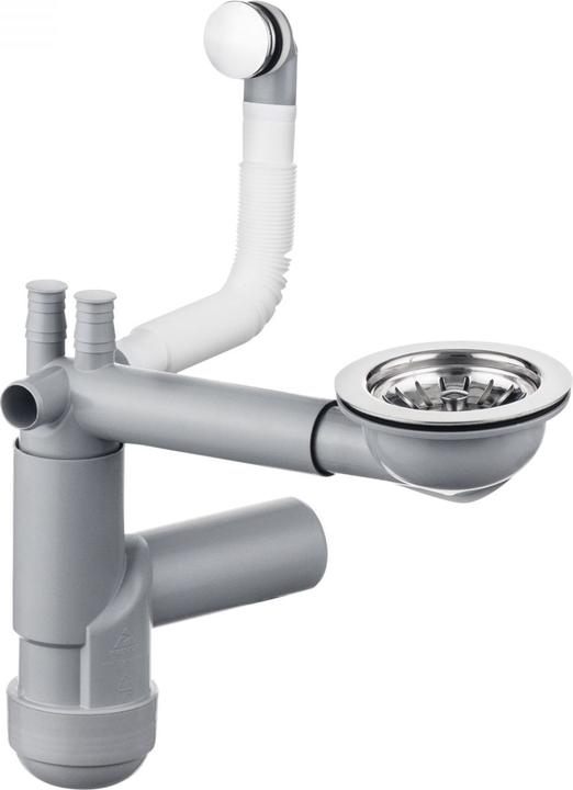 Produktbild Deante Siphon für 1-Becken Granitspüle - Space-Saver