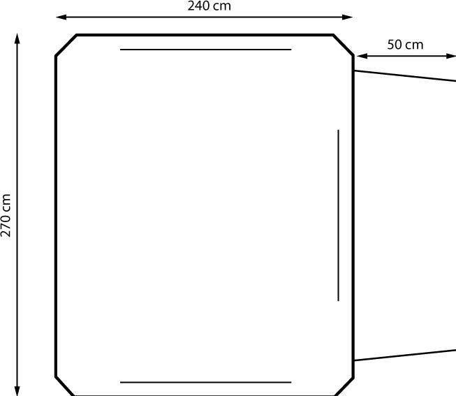 Actual product image Eurotrail Roadster Air - bus tent (Inflatable tent, 11.40 kg)