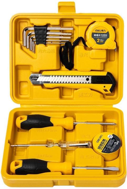 Actual product image Deli Professional tool set Tools EDL10011J - 11 pcs (11 pieces)