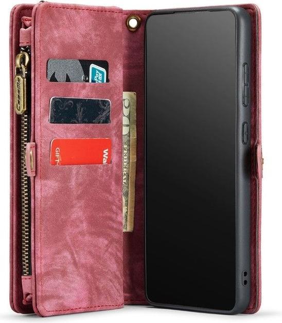 Produktbild Caseme Leder Portemonnaie mit Plastik Hülle (Samsung Galaxy S20 Ultra)