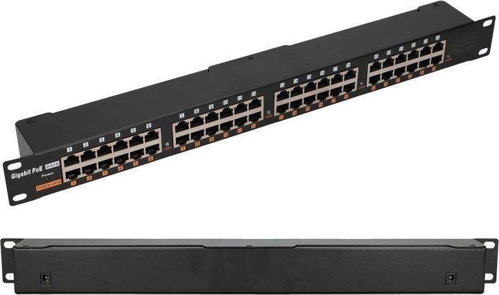 Image du produit Extralink POE INJECTOR 24 PORT GIGABIT Fast Ethernet, Gigabit Ethernet (802.3af (PoE))