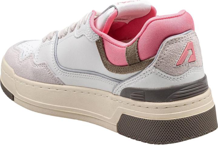 Immagine prodotto Autry sneakers clc low in suede and nubuk white and geranium (37)