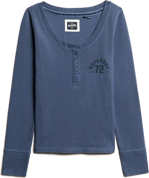 Produktbild Superdry Athletic Button-down-Langarmoberteil (10, 11, 12)