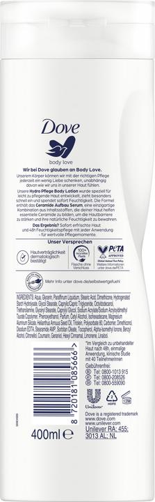 Produktbild Dove lotion nourrissante pour le corps Hydro 400ml (Körperlotion, 400 ml)