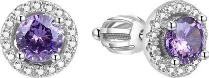 Image du produit Beneto Boucles d'oreilles argent brillant AGUP1457S (L)
